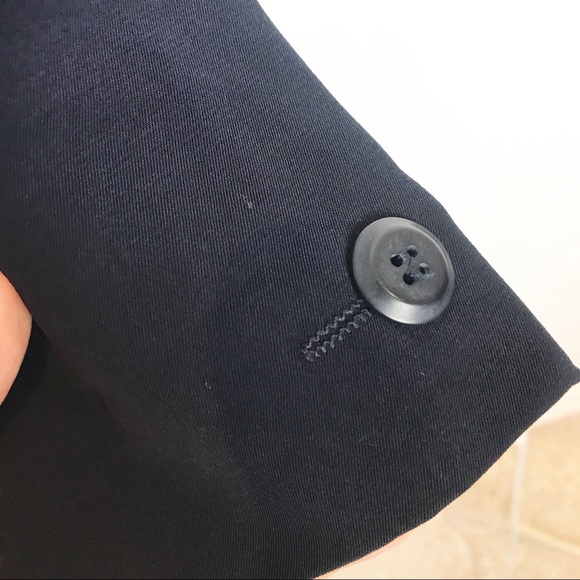 Marks & Spencer | Navy Blue Long Blazer 💎 - Picture 8 of 10